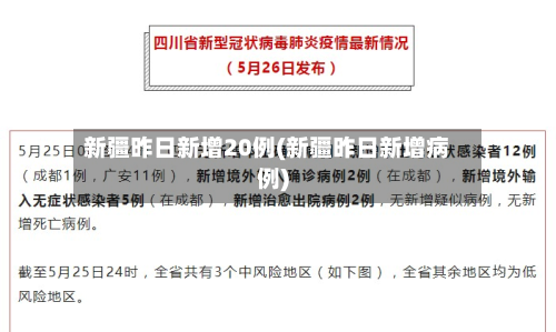 新疆昨日新增20例(新疆昨日新增病例)-第3张图片