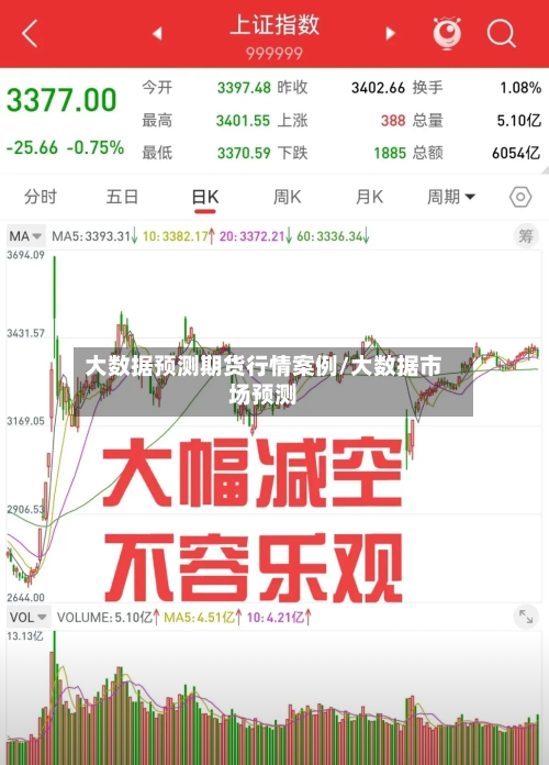 大数据预测期货行情案例/大数据市场预测