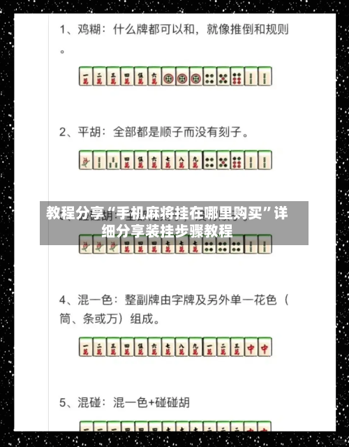 教程分享“手机麻将挂在哪里购买”详细分享装挂步骤教程-第3张图片