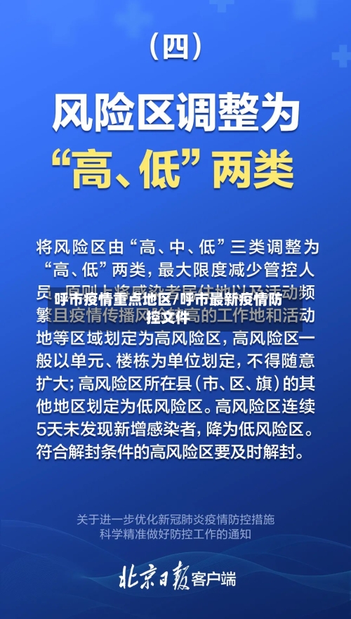 呼市疫情重点地区/呼市最新疫情防控文件