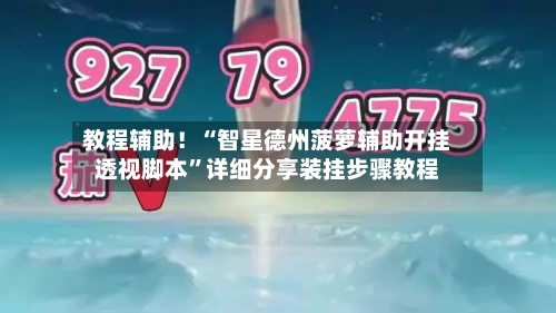 教程辅助！“智星德州菠萝辅助开挂透视脚本	”详细分享装挂步骤教程-第2张图片