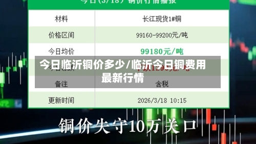 今日临沂铜价多少/临沂今日铜费用最新行情-第3张图片