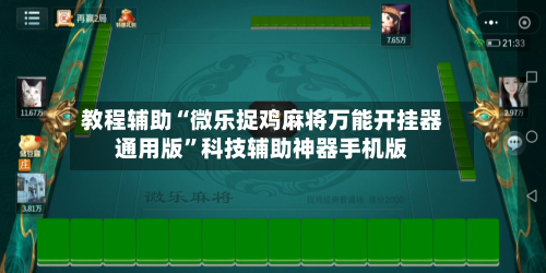 教程辅助“微乐捉鸡麻将万能开挂器通用版	”科技辅助神器手机版-第2张图片