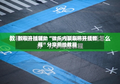 教程开挂辅助“微乐内蒙麻将开挂教程	”分享用挂教程-第3张图片