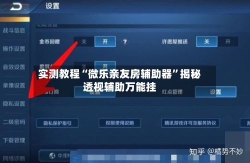 实测教程“微乐亲友房辅助器”揭秘透视辅助万能挂-第3张图片