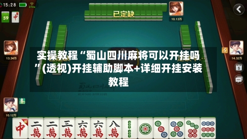 实操教程“蜀山四川麻将可以开挂吗”(透视)开挂辅助脚本+详细开挂安装教程-第3张图片