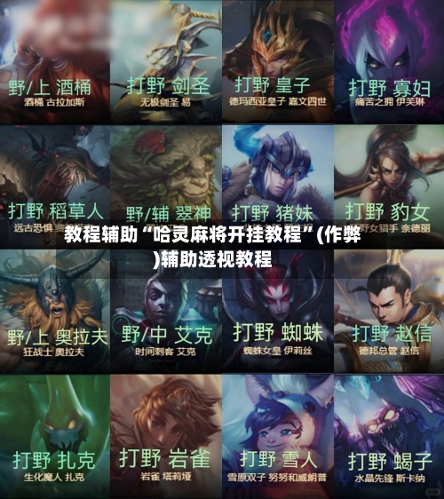 教程辅助“哈灵麻将开挂教程”(作弊)辅助透视教程-第2张图片