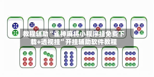 教程辅助“雀神麻将小程序挂免费下载+透视挂”开挂辅助软件教程-第2张图片