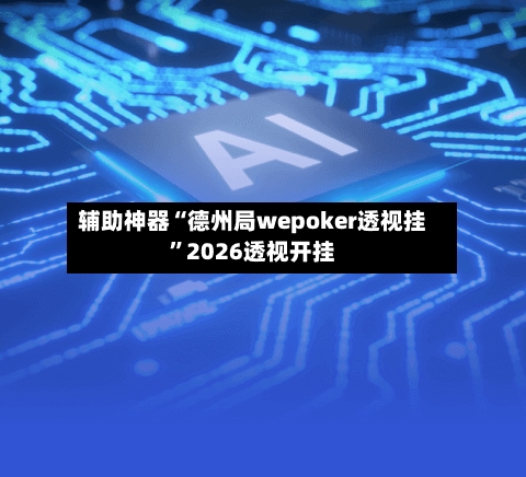 辅助神器“德州局wepoker透视挂”2026透视开挂-第2张图片