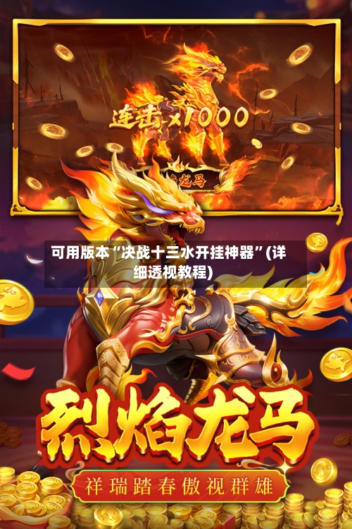 可用版本“决战十三水开挂神器”(详细透视教程)-第2张图片