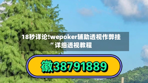 18秒详论!wepoker辅助透视作弊挂	”详细透视教程-第3张图片