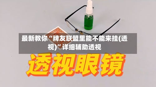 最新教你“牌友联盟里能不能来挂(透视)”详细辅助透视-第2张图片