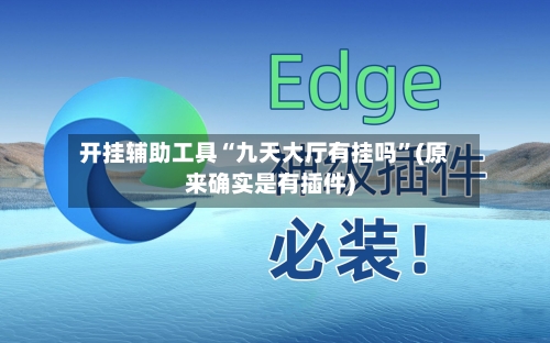 开挂辅助工具“九天大厅有挂吗”(原来确实是有插件)-第2张图片