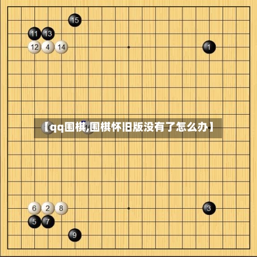 【qq围棋,围棋怀旧版没有了怎么办】-第2张图片