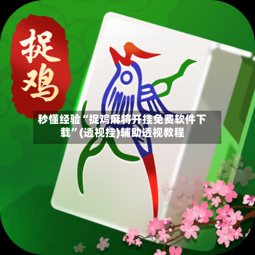 秒懂经验“捉鸡麻将开挂免费软件下载	”(透视挂)辅助透视教程-第2张图片