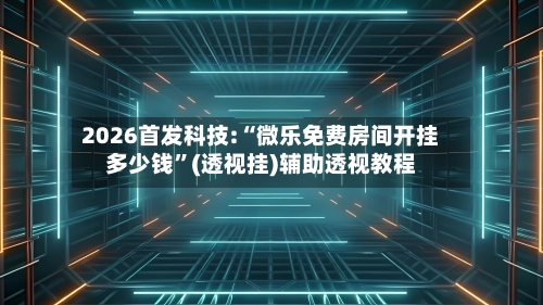 2026首发科技:“微乐免费房间开挂多少钱”(透视挂)辅助透视教程-第3张图片