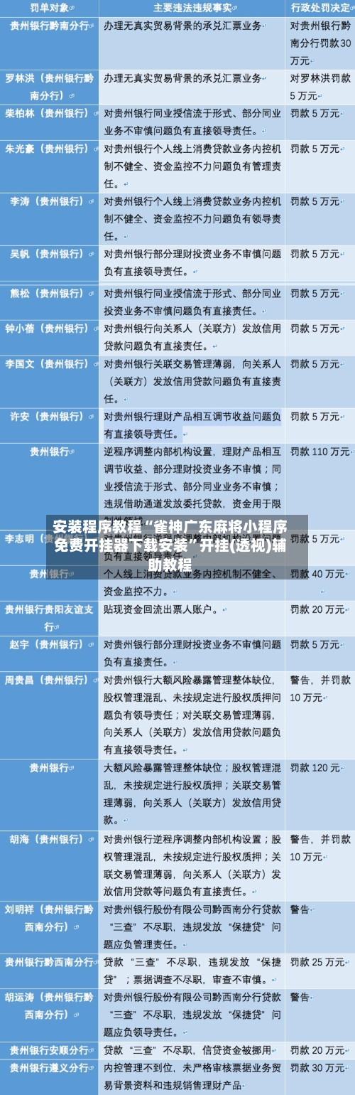安装程序教程“雀神广东麻将小程序免费开挂器下载安装”开挂(透视)辅助教程-第3张图片