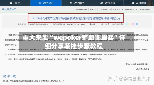 重大来袭“wepoker辅助哪里买”详细分享装挂步骤教程-第2张图片