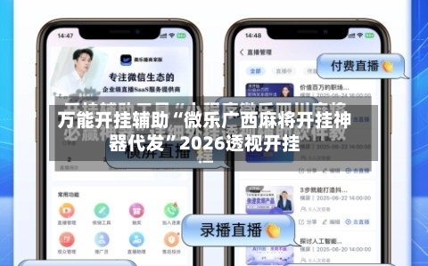 万能开挂辅助“微乐广西麻将开挂神器代发”2026透视开挂-第2张图片