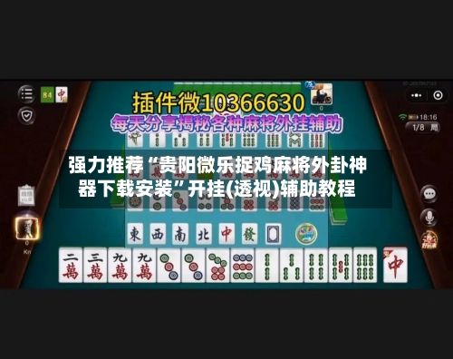 强力推荐“贵阳微乐捉鸡麻将外卦神器下载安装	”开挂(透视)辅助教程-第2张图片