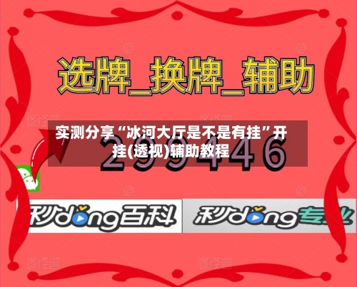 实测分享“冰河大厅是不是有挂	”开挂(透视)辅助教程-第2张图片