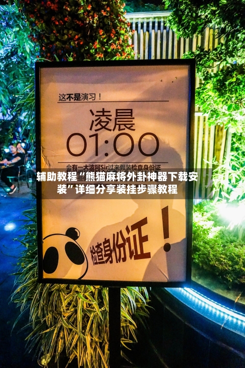 辅助教程“熊猫麻将外卦神器下载安装”详细分享装挂步骤教程-第3张图片