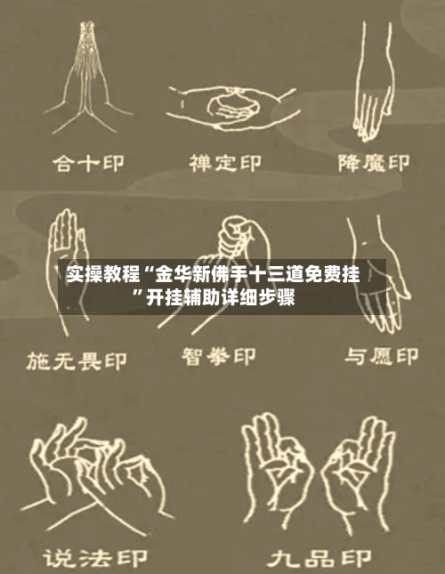 实操教程“金华新佛手十三道免费挂	”开挂辅助详细步骤-第2张图片