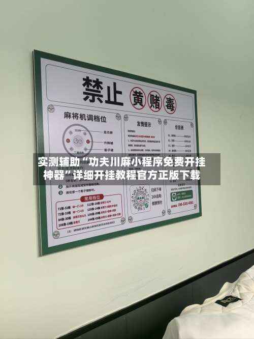 实测辅助“功夫川麻小程序免费开挂神器”详细开挂教程官方正版下载-第3张图片