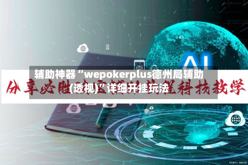 辅助神器“wepokerplus德州局辅助(透视)”详细开挂玩法-第2张图片