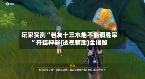 玩家实测“老友十三水能不能调胜率”开挂神器{透视辅助}全揭秘