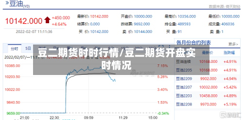 豆二期货时时行情/豆二期货开盘实时情况-第3张图片