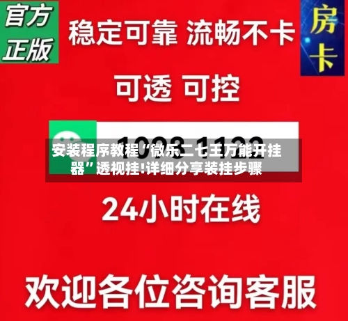 安装程序教程“微乐二七王万能开挂器”透视挂!详细分享装挂步骤-第3张图片