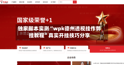 独家脚本实测“wpk德州透视挂作弊挂教程”真实开挂技巧分享