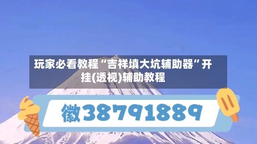 玩家必看教程“吉祥填大坑辅助器”开挂(透视)辅助教程-第3张图片