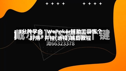 3分钟学会“WePoker辅助工具哪个好用”开挂(透视)辅助教程-第2张图片