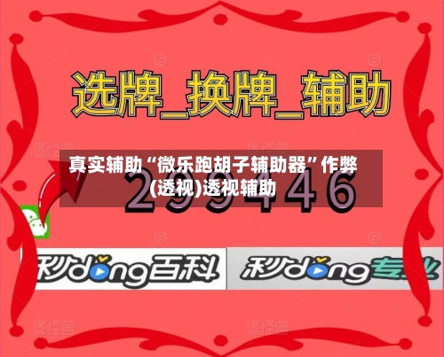 真实辅助“微乐跑胡子辅助器”作弊(透视)透视辅助