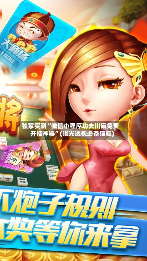 独家实测“微信小程序功夫川麻免费开挂神器”(曝光透视必备猫腻)-第2张图片
