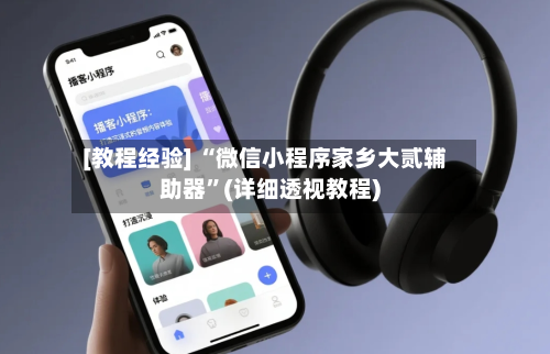[教程经验] “微信小程序家乡大贰辅助器”(详细透视教程)-第3张图片
