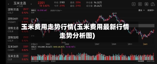 玉米费用走势行情(玉米费用最新行情走势分析图)