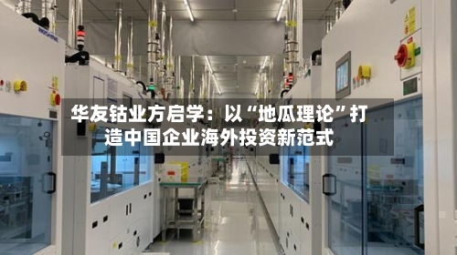 华友钴业方启学：以“地瓜理论”打造中国企业海外投资新范式