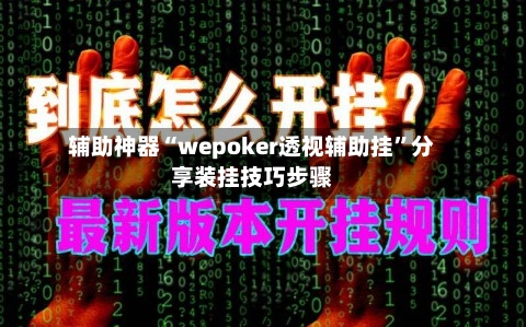 辅助神器“wepoker透视辅助挂”分享装挂技巧步骤-第2张图片