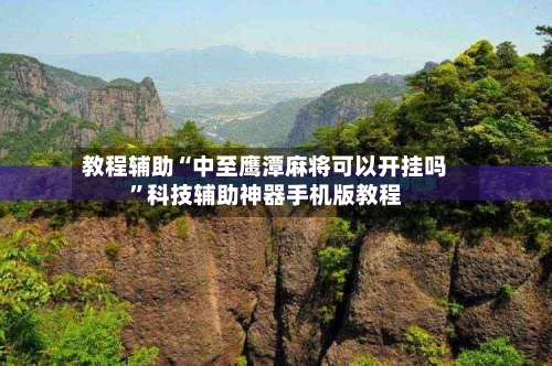 教程辅助“中至鹰潭麻将可以开挂吗”科技辅助神器手机版教程-第3张图片