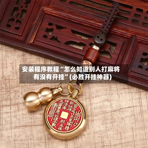 安装程序教程“怎么知道别人打麻将有没有开挂”(必胜开挂神器)-第2张图片