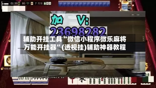 辅助开挂工具“微信小程序微乐麻将万能开挂器”(透视挂)辅助神器教程-第3张图片