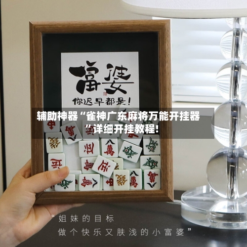 辅助神器“雀神广东麻将万能开挂器”详细开挂教程!-第2张图片