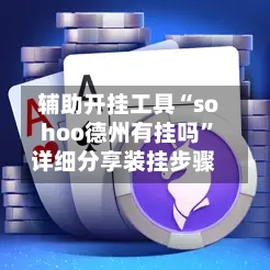 辅助开挂工具“sohoo德州有挂吗”详细分享装挂步骤-第2张图片