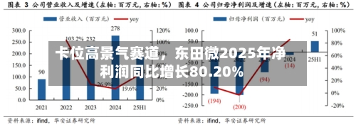 卡位高景气赛道，东田微2025年净利润同比增长80.20%-第2张图片