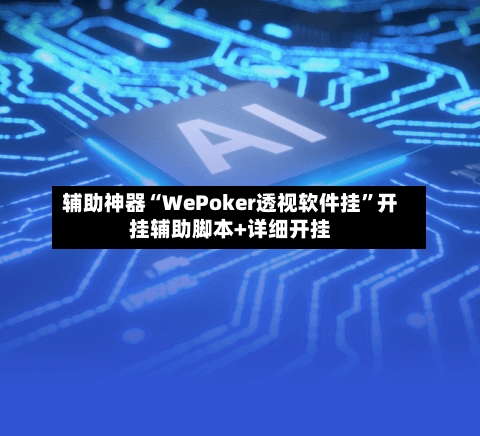 辅助神器“WePoker透视软件挂”开挂辅助脚本+详细开挂