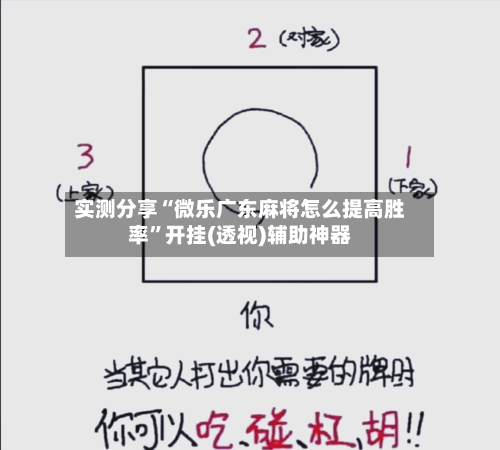 实测分享“微乐广东麻将怎么提高胜率”开挂(透视)辅助神器