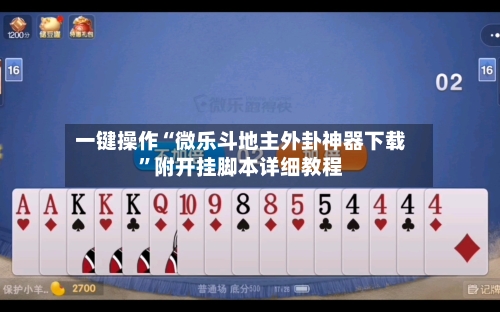 一键操作“微乐斗地主外卦神器下载”附开挂脚本详细教程-第2张图片